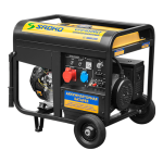 Бензиновый генератор SADKO GPS-8500EF (380В)